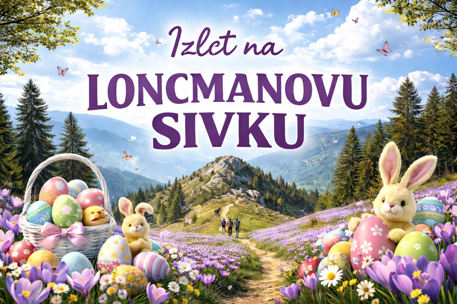 LONCMANOVA SIVKA – polja šafrana – 06.04.2026. – Uskrsni ponedjeljak